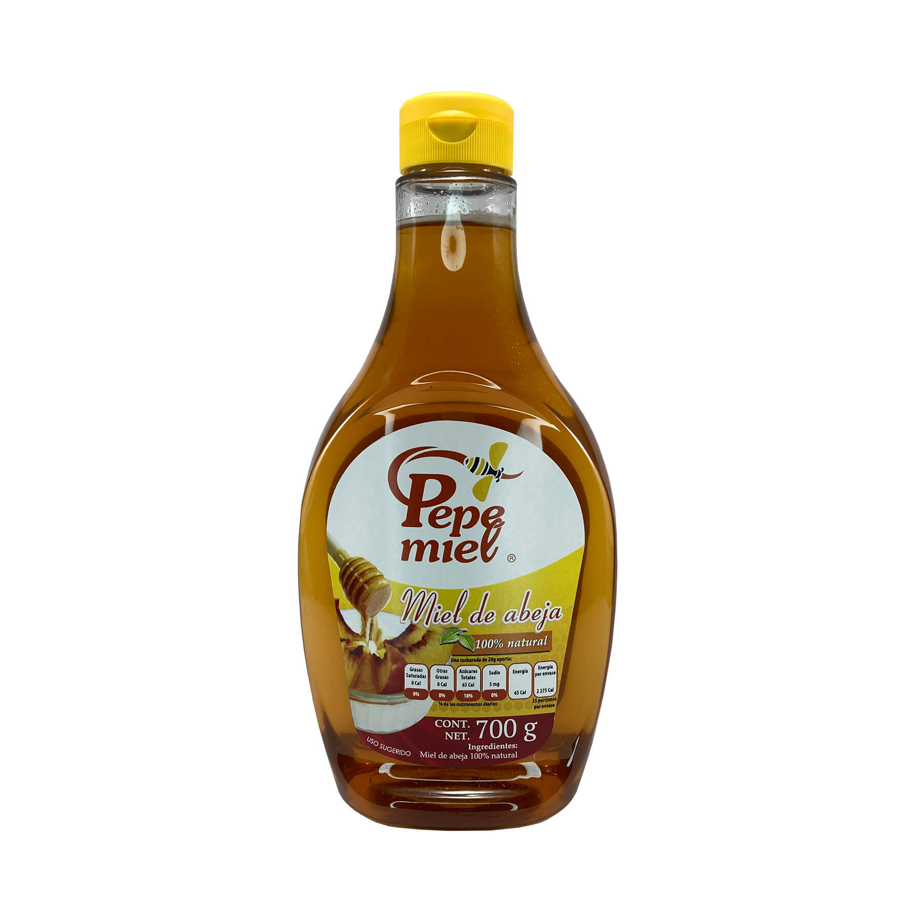 Miel de Abeja 700 gramos Vertedor