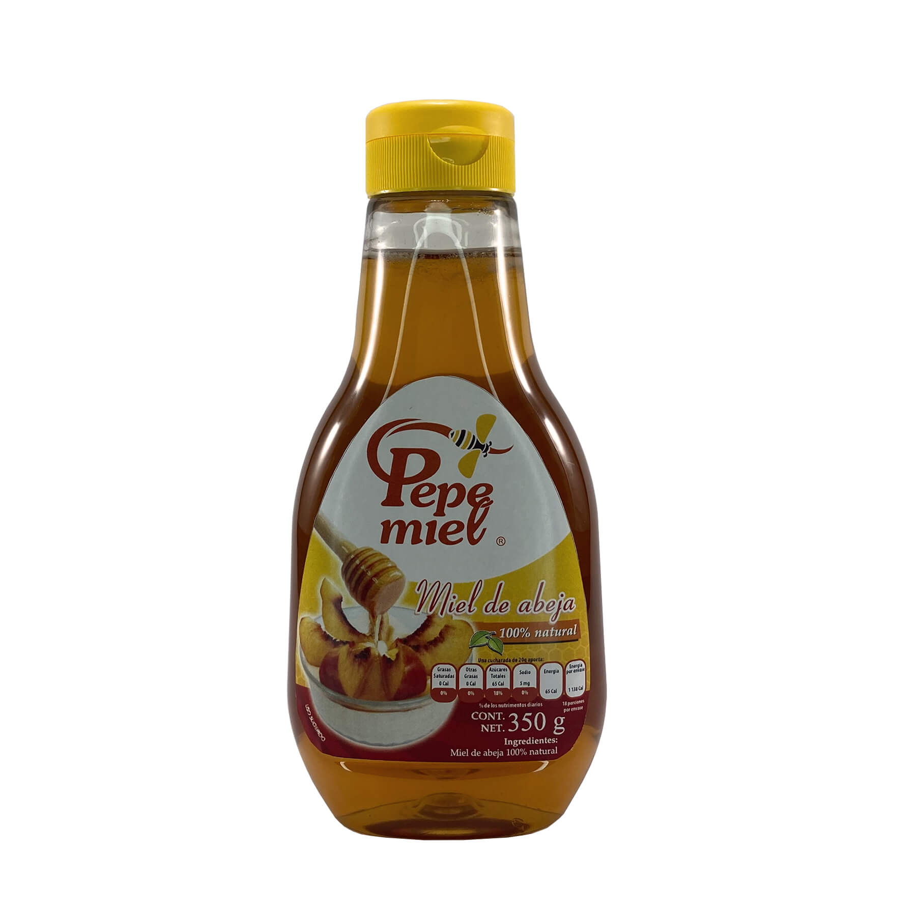 Miel de Abeja 350 gramos Vertedor