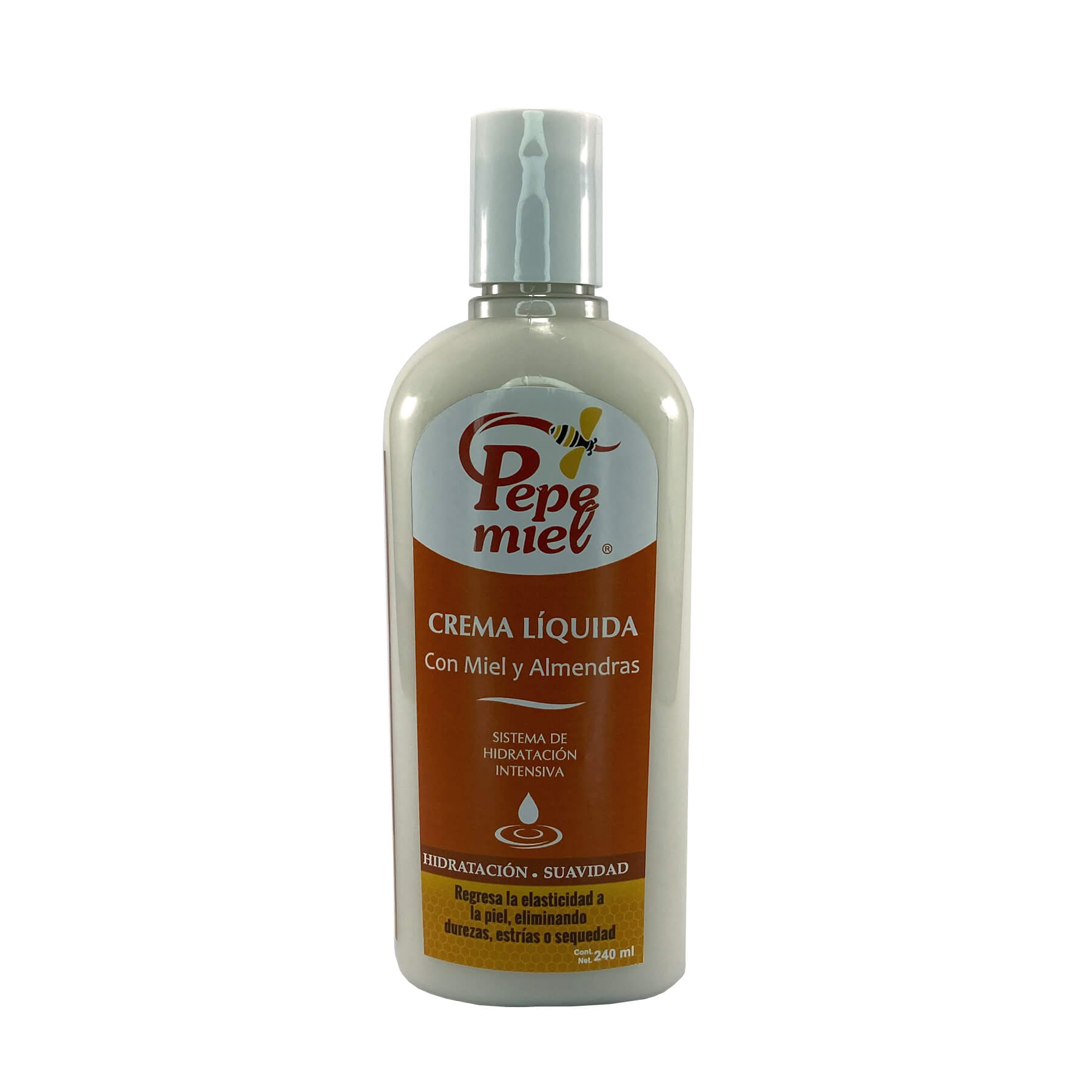 Crema con Miel de Abeja y Almendra 240 ml adicionada con FPS