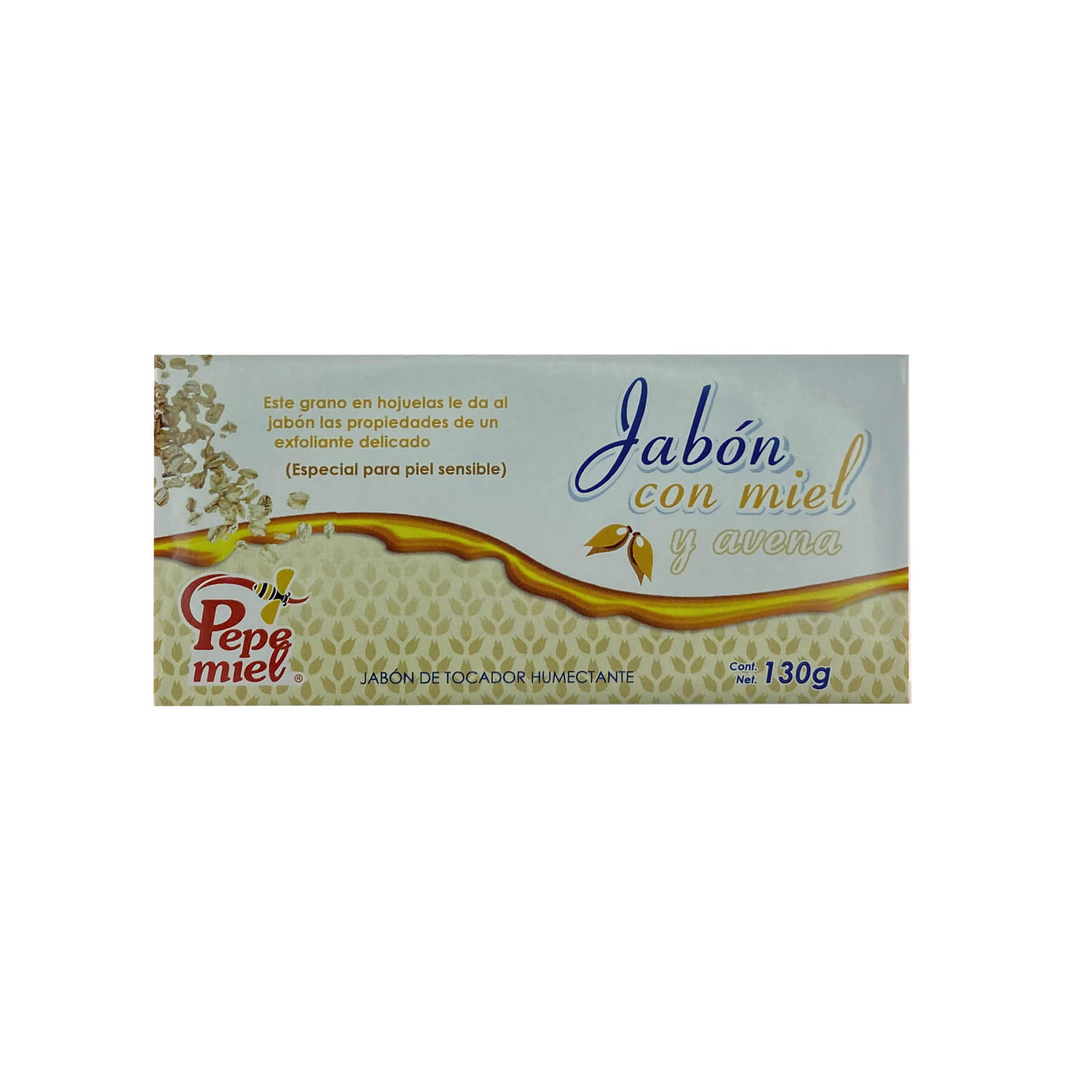 Jabón con Miel y Avena 130 Gramos
