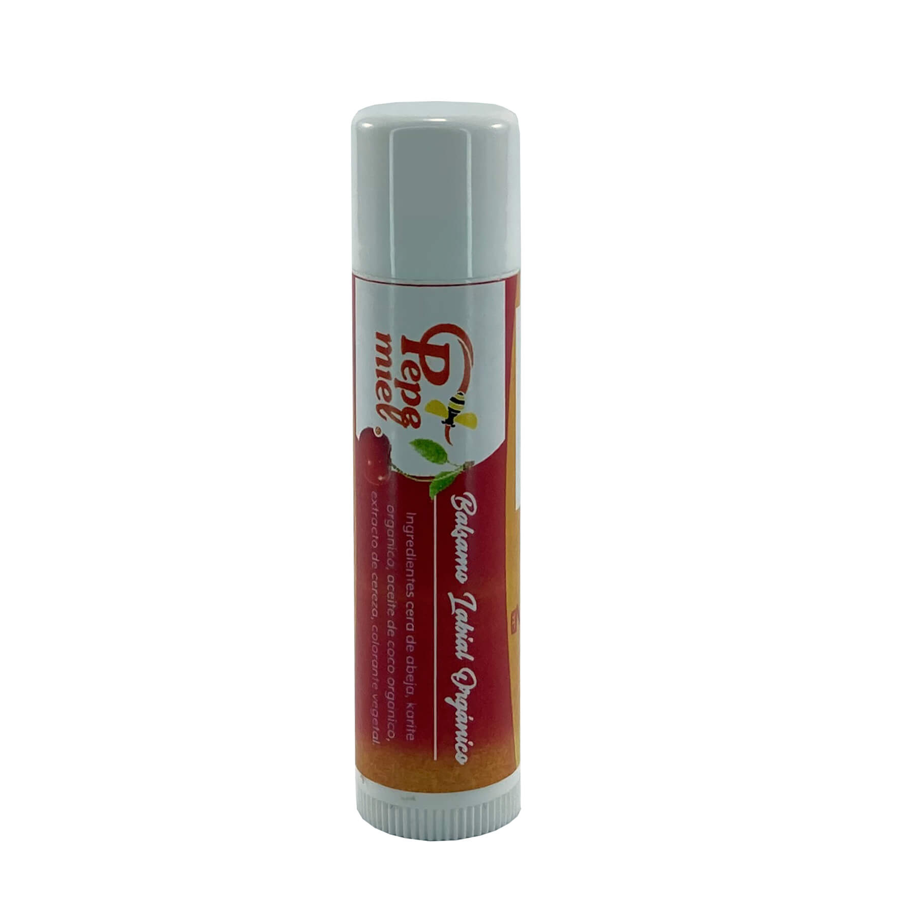 Bálsamo Labial Orgánico de Cereza