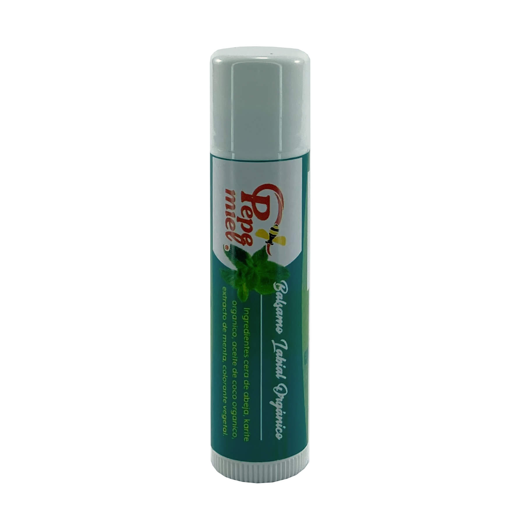 Bálsamo Labial Orgánico de Menta
