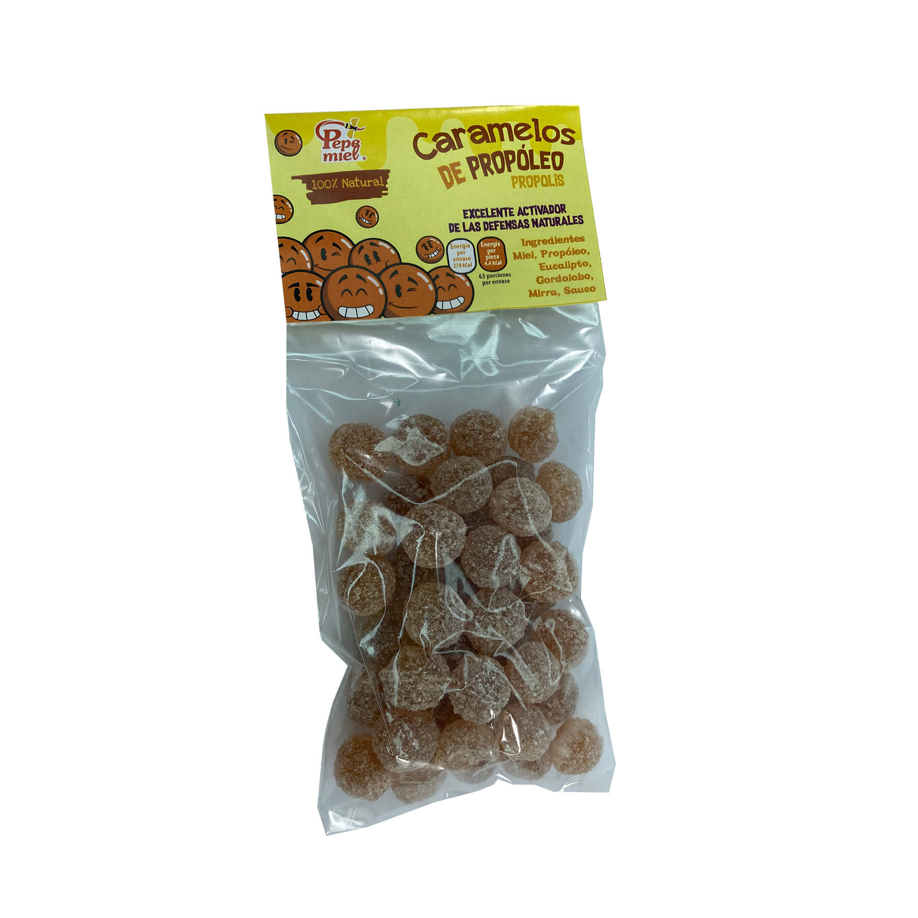 Caramelos de Propóleo 36 Gramos